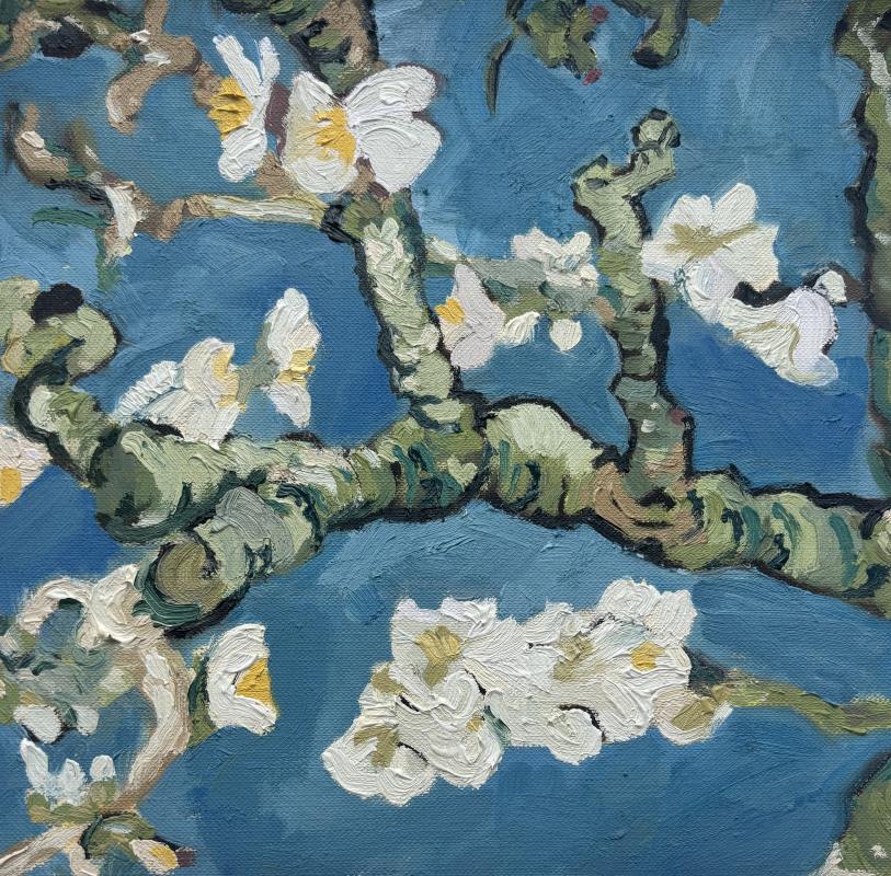 Van Gogh Almond Blossom Study 